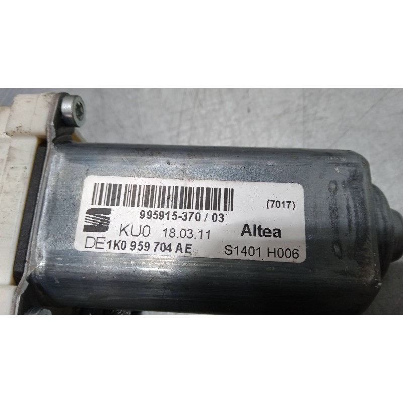 Recambio de elevalunas electrico trasero derecho para seat altea xl (5p5, 5p8) 2.0 tdi 16v 4x4 referencia OEM IAM 1K0959704AE  