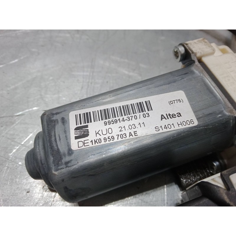 Recambio de elevalunas electrico trasero izquierdo para seat altea xl (5p5, 5p8) 2.0 tdi 16v 4x4 referencia OEM IAM 1k0959703ae 