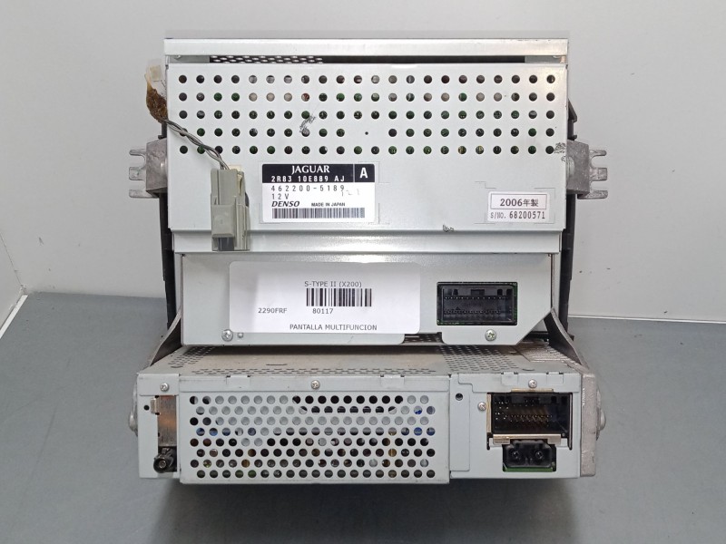 Recambio de pantalla multifuncion para jaguar s-type ii (x200) 2.7 d referencia OEM IAM 2R8310E889  