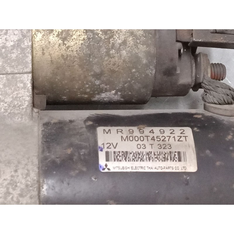 Recambio de motor arranque para smart forfour (454) 1.3 (454.031) referencia OEM IAM MR994922 M000T45271ZT 