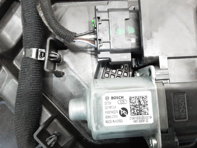 Recambio de elevalunas electrico delantero izquierdo para kia ceed tourer (cd) 1.6 crdi 136 referencia OEM IAM 82470J7010  