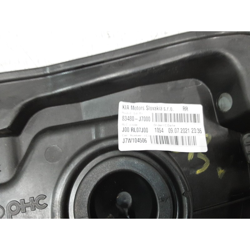 Recambio de elevalunas electrico trasero derecho para kia ceed tourer (cd) 1.6 crdi 136 referencia OEM IAM 83480J7000  