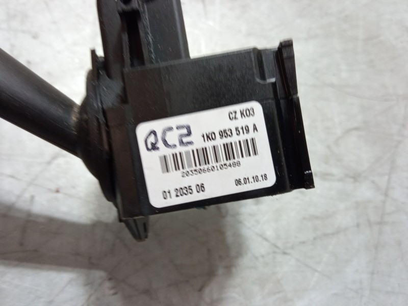 Recambio de mando limpiaparabrisas para volkswagen touran (1t1, 1t2) 1.6 fsi referencia OEM IAM 1K0953519A  