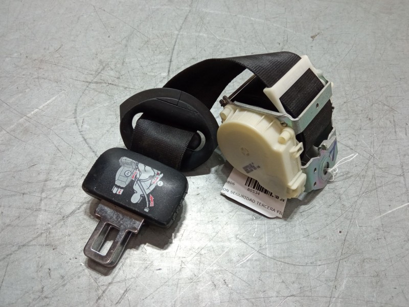 Recambio de cinturon seguridad tercera fila derecho para volkswagen touran (1t1, 1t2) 1.6 fsi referencia OEM IAM   