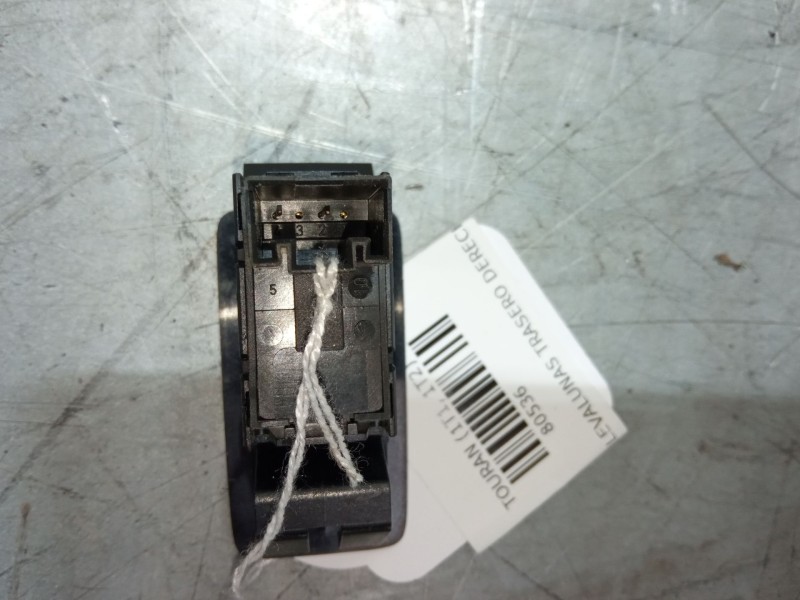 Recambio de mando elevalunas trasero derecho para volkswagen touran (1t1, 1t2) 1.6 fsi referencia OEM IAM   