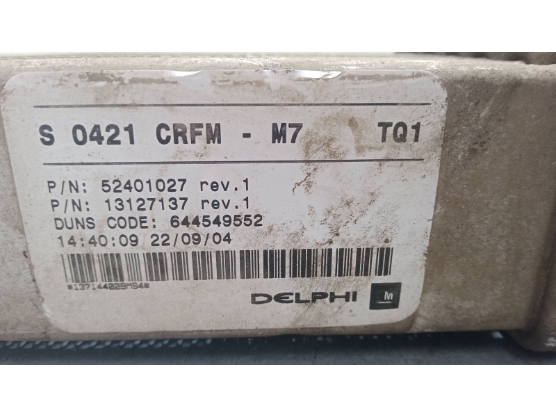 Recambio de intercooler para opel meriva a monospace (x03) 1.7 dti (e75) referencia OEM IAM   