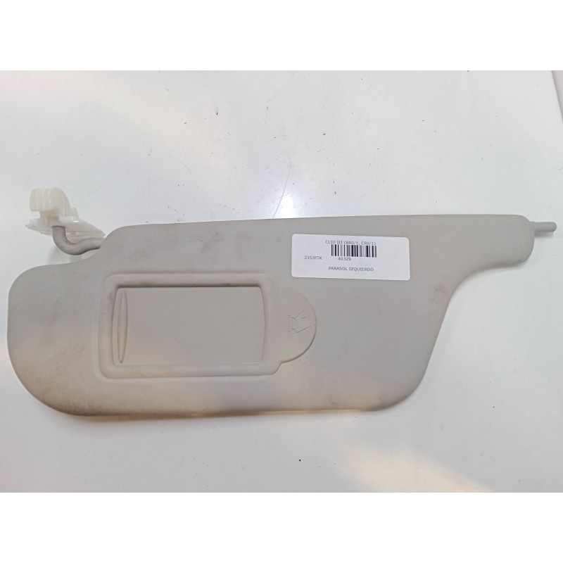Recambio de parasol izquierdo para renault clio iii (br0/1, cr0/1) 1.5 dci (br17, cr17) referencia OEM IAM   