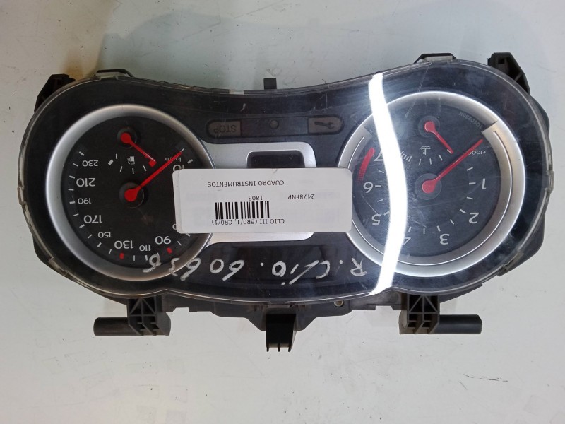 Recambio de cuadro instrumentos para renault clio iii (br0/1, cr0/1) 1.2 16v (br02, br0j, br11, cr02, cr0j, cr11) referencia OEM