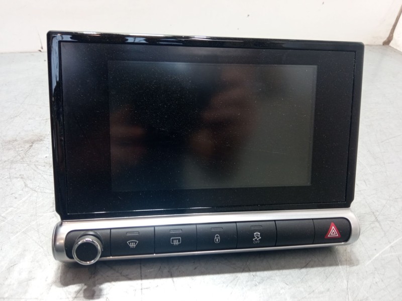 Recambio de pantalla multifuncion para citroën c4 cactus 1.2 vti 82 referencia OEM IAM 98010025ZD  