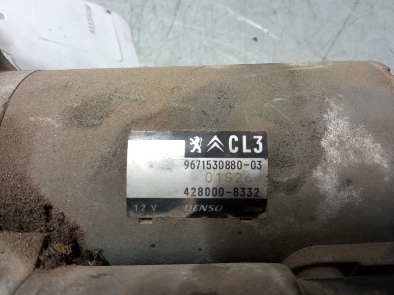 Recambio de motor arranque para citroën c4 cactus 1.2 vti 82 referencia OEM IAM 9671530880  