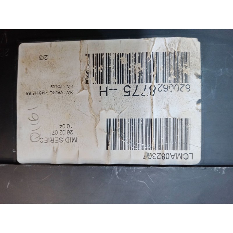 Recambio de cuadro instrumentos para renault clio iii (br0/1, cr0/1) 1.2 16v (br02, br0j, br11, cr02, cr0j, cr11) referencia OEM