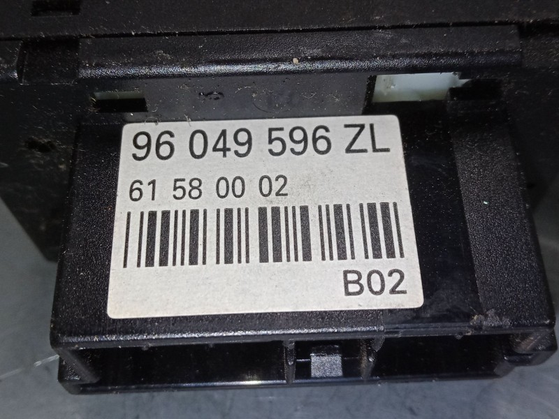 Recambio de mando limpiaparabrisas para citroën jumpy i (u6u_) 1.9 d 70 referencia OEM IAM 96049596ZL  