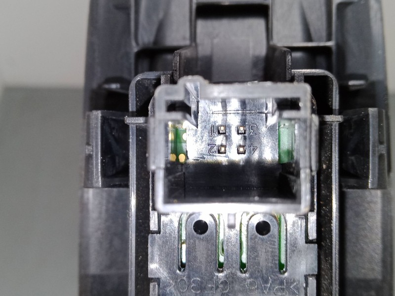 Recambio de mando elevalunas delantero derecho para citroën c4 ii (nc_) 1.6 hdi 110 referencia OEM IAM   