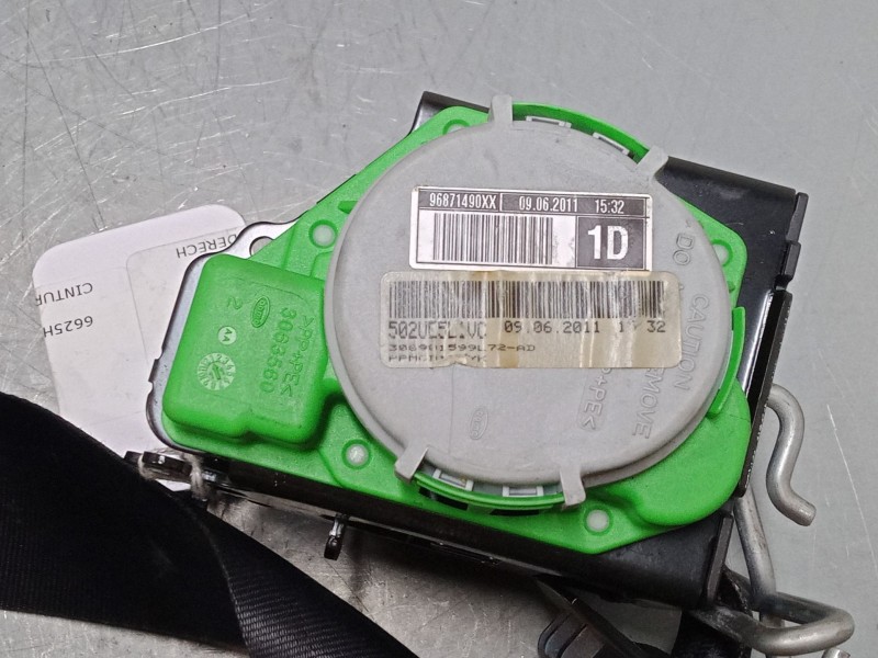Recambio de cinturon seguridad delantero derecho para citroën c4 ii (nc_) 1.6 hdi 110 referencia OEM IAM   