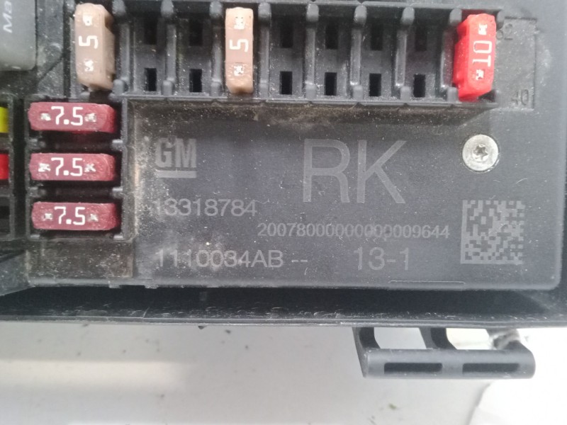 Recambio de bsm para opel astra j (p10) 2.0 cdti (68) referencia OEM IAM 13318784  