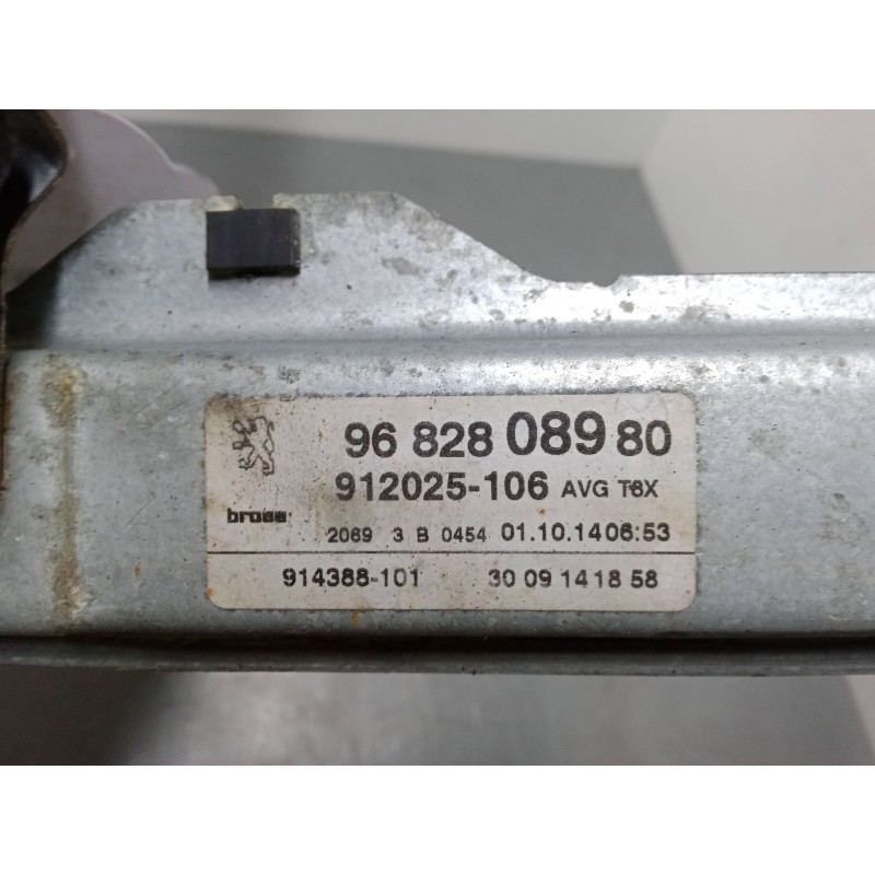 Recambio de elevalunas electrico delantero izquierdo para peugeot 5008 (0u_, 0e_) 1.6 bluehdi 120 referencia OEM IAM 9682808980 