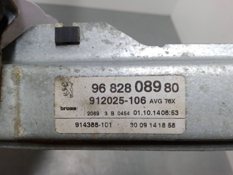 Recambio de elevalunas electrico delantero izquierdo para peugeot 5008 (0u_, 0e_) 1.6 bluehdi 120 referencia OEM IAM 9682808980 