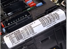 Recambio de caja reles / fusibles para citroën c3 pluriel (hb_) 1.4 hdi referencia OEM IAM 9643498780 T118470004K  2