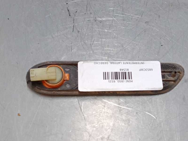 Recambio de intermitente lateral derecho para mini mini (r50, r53) one referencia OEM IAM   