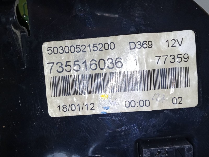 Recambio de cuadro instrumentos para fiat 500 c (312_) 1.3 d multijet (312cxe1a, 312axe1a) referencia OEM IAM 735516036  