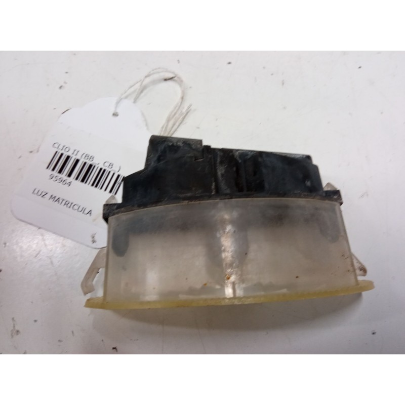 Recambio de luz matricula para renault clio ii (bb_, cb_) 1.2 (bb0a, bb0f, bb10, bb1k, bb28, bb2d, bb2h, cb0a,... referencia OEM