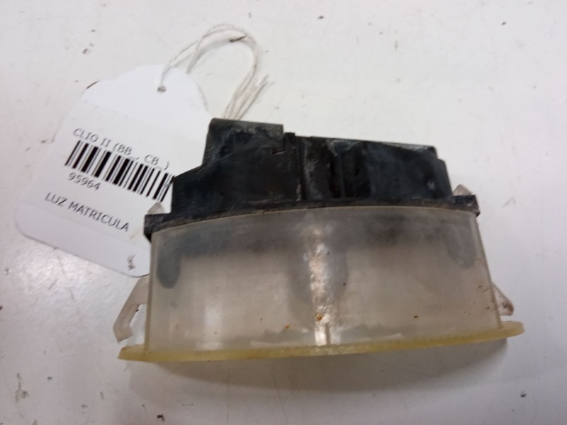 Recambio de luz matricula para renault clio ii (bb_, cb_) 1.2 (bb0a, bb0f, bb10, bb1k, bb28, bb2d, bb2h, cb0a,... referencia OEM