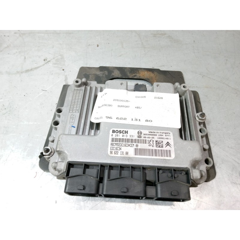 Recambio de centralita motor uce para citroën c4 coupé (la_) 1.6 hdi referencia OEM IAM 9662213180 0281013331 9653958980