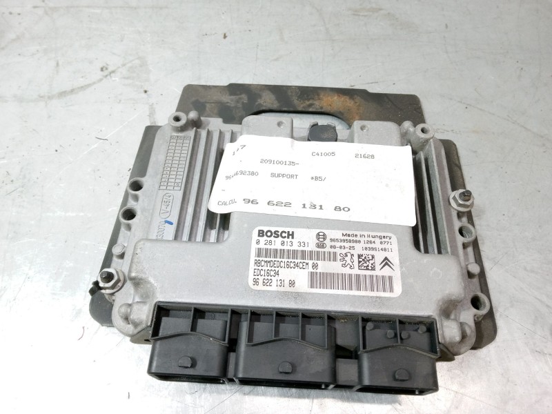 Recambio de centralita motor uce para citroën c4 coupé (la_) 1.6 hdi referencia OEM IAM 9662213180 0281013331 9653958980