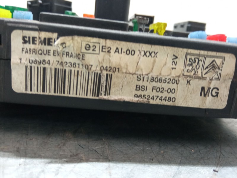 Recambio de bsi para citroën c3 i (fc_, fn_) 1.4 i referencia OEM IAM 9652474480 S118085200K 