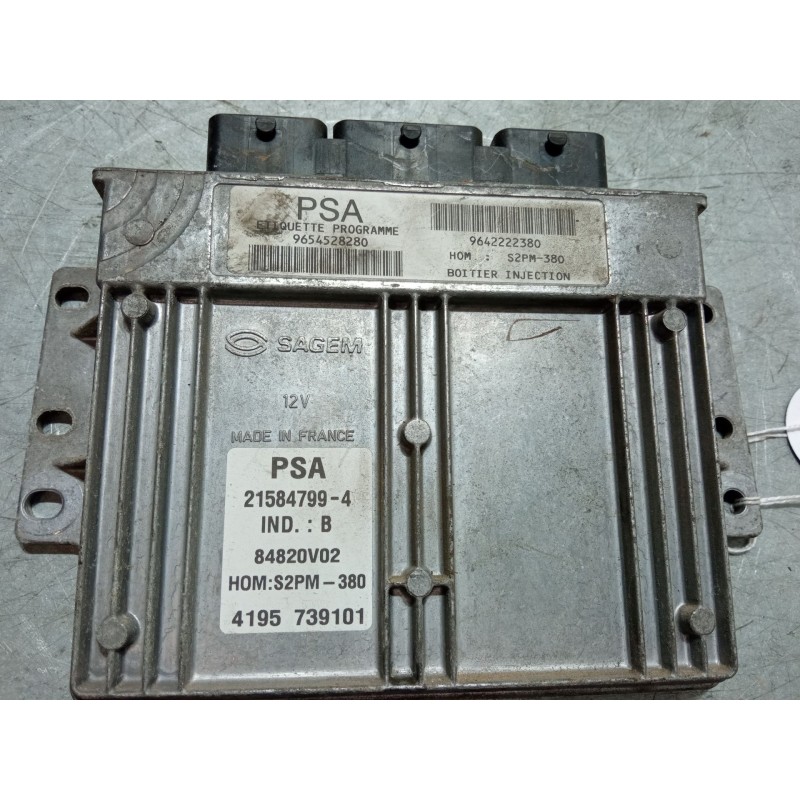 Recambio de centralita motor uce para citroën c3 i (fc_, fn_) 1.4 i referencia OEM IAM 9642222380  