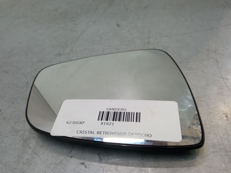 Recambio de cristal retrovisor derecho para dacia sandero 1.4 (bs0c, bs0a, bs0g, bs1f, bs0e) referencia OEM IAM   