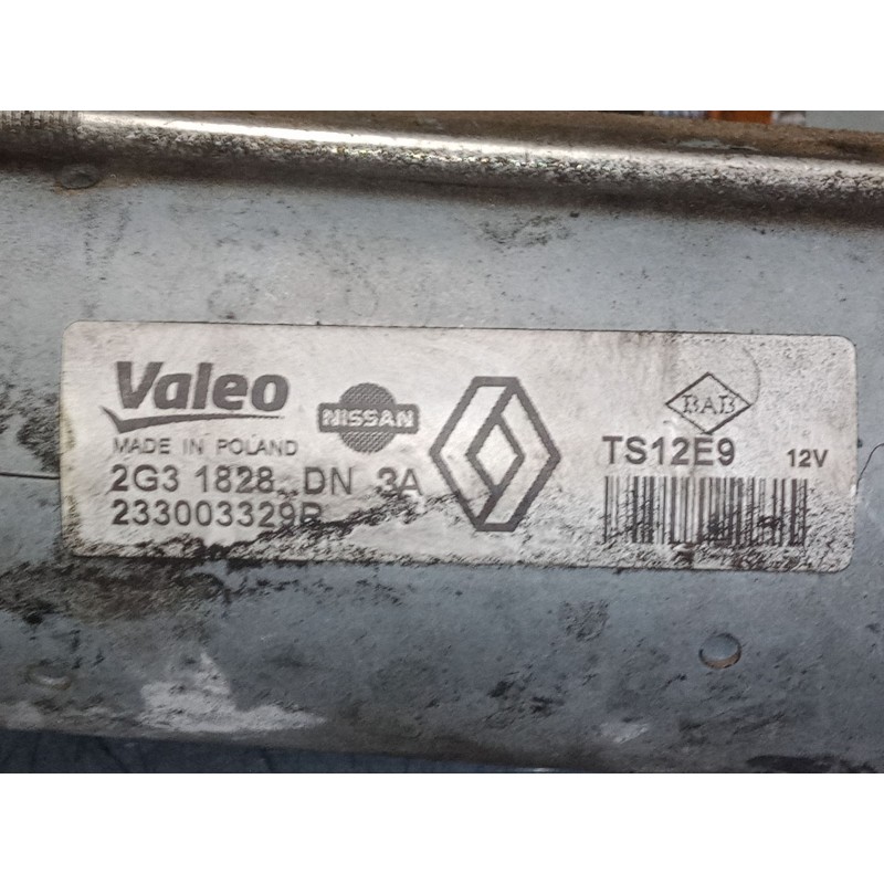 Recambio de motor arranque para nissan qashqai i (j10, nj10) 1.5 dci referencia OEM IAM 2G31828DN3A 233003329R 