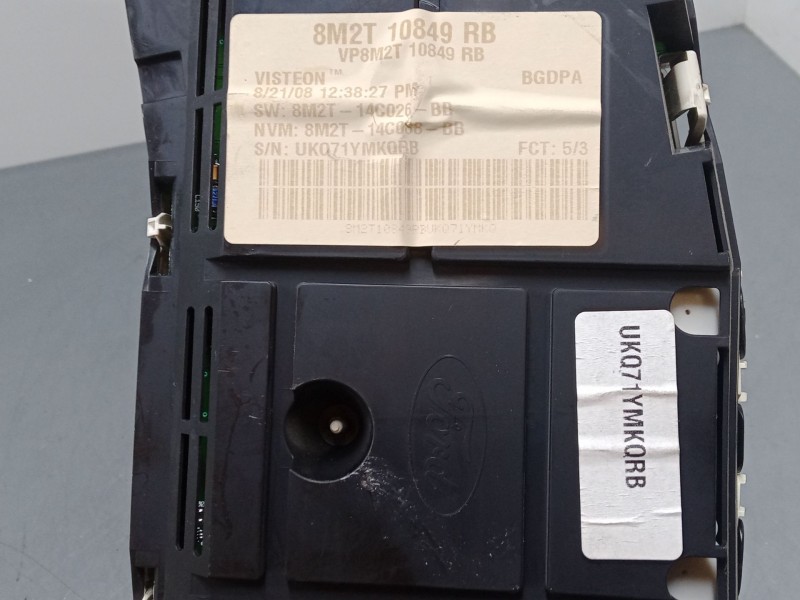 Recambio de cuadro instrumentos para ford mondeo iv (ba7) 2.0 tdci referencia OEM IAM 8M2T10849RB  