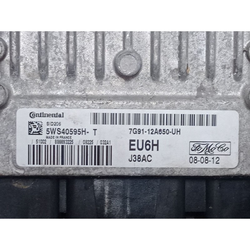 Recambio de centralita motor uce para ford mondeo iv (ba7) 2.0 tdci referencia OEM IAM 7G9112A650UH 5WS40595HT 