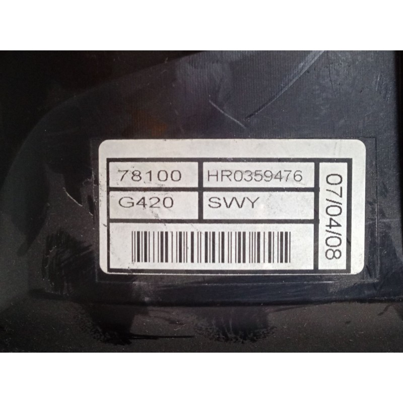 Recambio de cuadro instrumentos para honda cr-v iii (re_) 2.2 i-ctdi 4wd (re6) referencia OEM IAM HR0359476  
