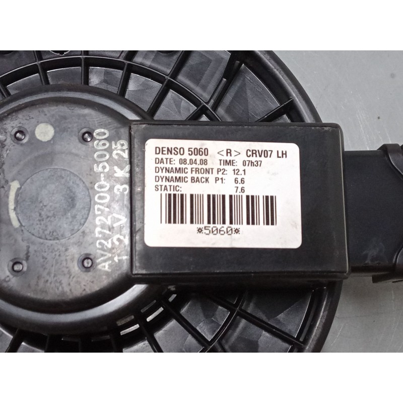 Recambio de motor calefaccion para honda cr-v iii (re_) 2.2 i-ctdi 4wd (re6) referencia OEM IAM   