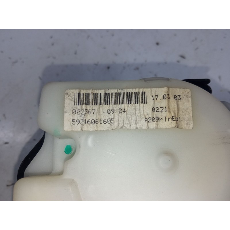 Recambio de cinturon seguridad trasero derecho para mercedes-benz clk descapotable (a209) clk 200 kompressor (209.442) referenci