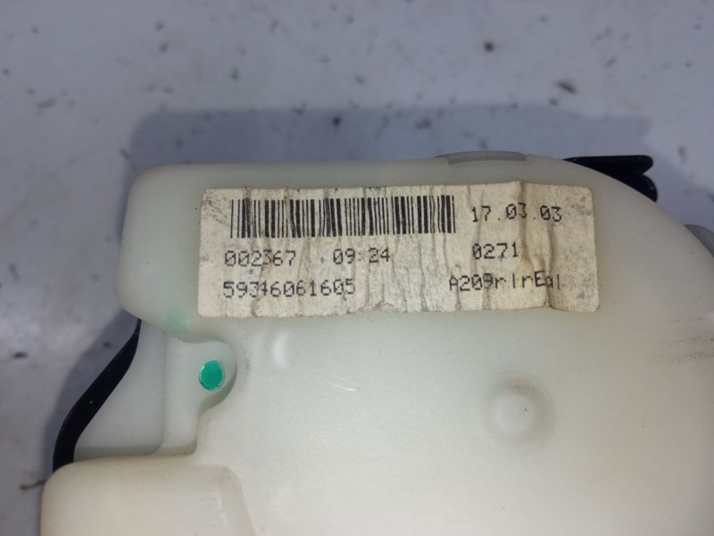 Recambio de cinturon seguridad trasero derecho para mercedes-benz clk descapotable (a209) clk 200 kompressor (209.442) referenci