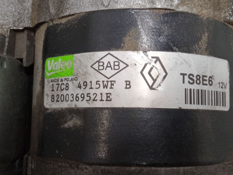 Recambio de motor arranque para renault modus / grand modus (f/jp0_) 1.2 16v (jp0w) referencia OEM IAM 8200369521E  
