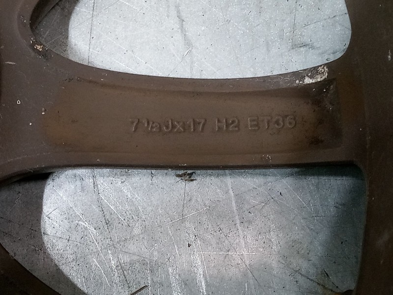 Recambio de llanta aluminio 17´´ para mercedes-benz clk descapotable (a209) clk 200 kompressor (209.442) referencia OEM IAM 8.5J