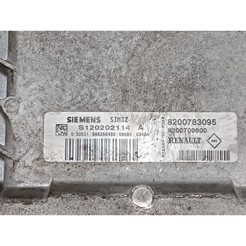 Recambio de centralita motor uce para renault modus / grand modus (f/jp0_) 1.2 16v (jp0w) referencia OEM IAM 8200783095 S1202021