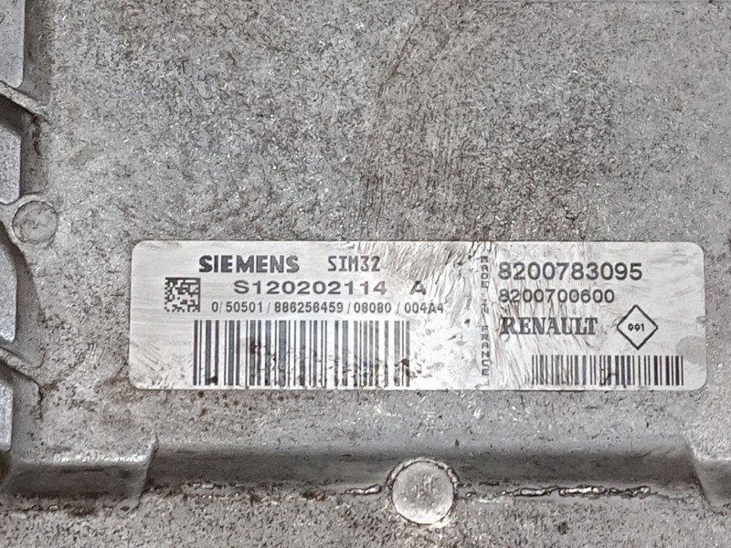 Recambio de centralita motor uce para renault modus / grand modus (f/jp0_) 1.2 16v (jp0w) referencia OEM IAM 8200783095 S1202021