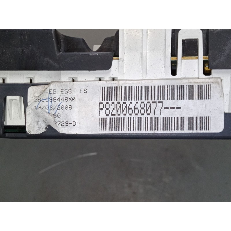 Recambio de cuadro instrumentos para renault modus / grand modus (f/jp0_) 1.2 16v (jp0w) referencia OEM IAM 8200668077  