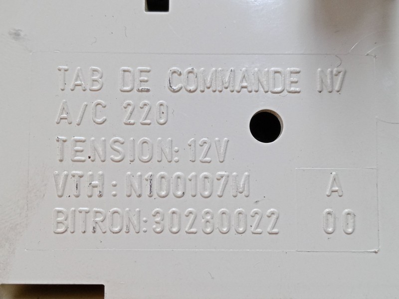 Recambio de mando calefaccion / a/a para citroën xsara (n1) 1.6 16v referencia OEM IAM   