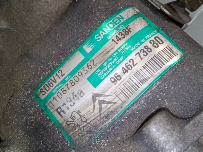 Recambio de compresor a/a para citroën xsara (n1) 1.6 16v referencia OEM IAM 9646273880  
