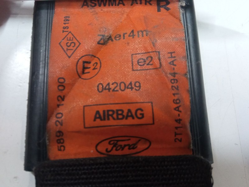 Recambio de cinturon seguridad delantero derecho para ford transit connect (p65_, p70_, p80_) 1.8 tdci referencia OEM IAM   