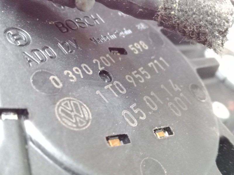 Recambio de motor limpia trasero para volkswagen touran (1t1, 1t2) 1.9 tdi referencia OEM IAM 1T0955711  