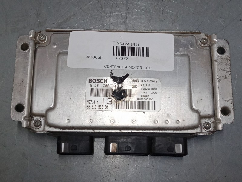 Recambio de centralita motor uce para citroën xsara (n1) 1.6 16v referencia OEM IAM 9651396380  