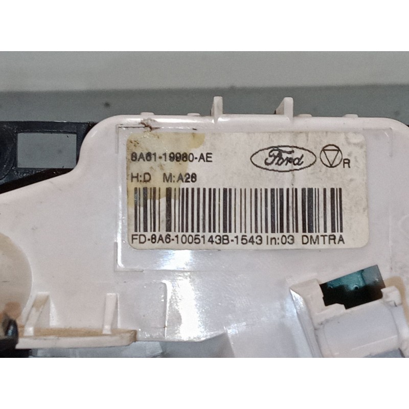 Recambio de mando calefaccion / a/a para ford fiesta vi (cb1, ccn) 1.4 tdci referencia OEM IAM 8A6119980AE  