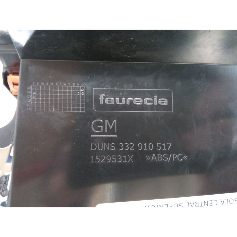Recambio de consola central superior para opel zafira tourer c (p12) 1.6 cdti (75) referencia OEM IAM   